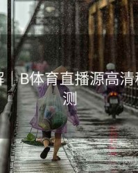 玩法详解｜B体育直播源高清稳定性评测