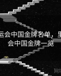 里约奥运会中国金牌名单，里约奥运会中国金牌一览