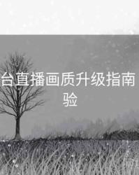 B体育平台直播画质升级指南｜交互体验