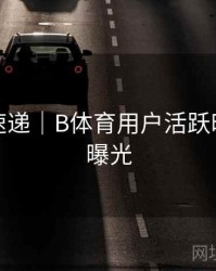 新功能速递｜B体育用户活跃时间统计曝光