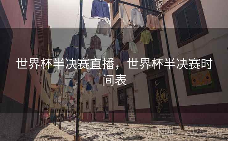 世界杯半决赛直播，世界杯半决赛时间表