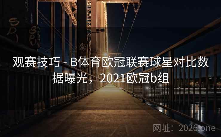 观赛技巧 - B体育欧冠联赛球星对比数据曝光，2021欧冠b组
