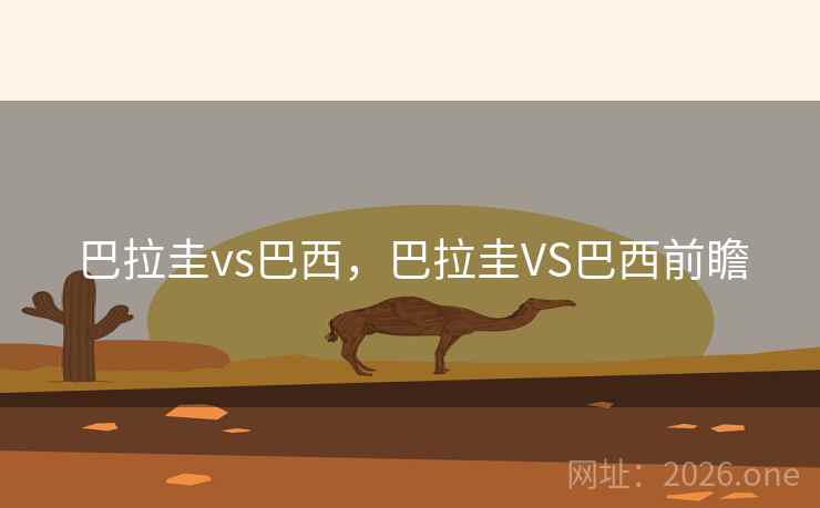 巴拉圭vs巴西，巴拉圭VS巴西前瞻