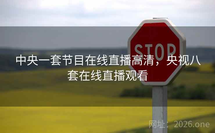 中央一套节目在线直播高清，央视八套在线直播观看