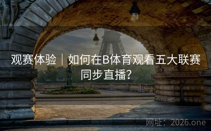 观赛体验｜如何在B体育观看五大联赛同步直播？