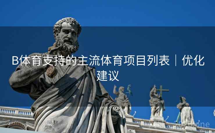 B体育支持的主流体育项目列表｜优化建议