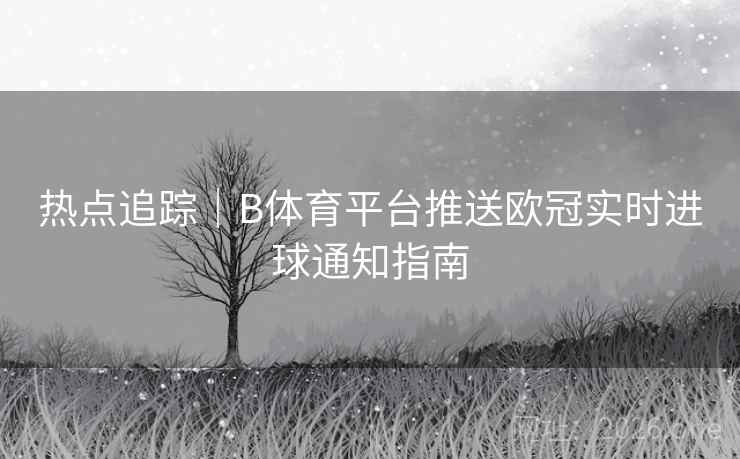 热点追踪｜B体育平台推送欧冠实时进球通知指南