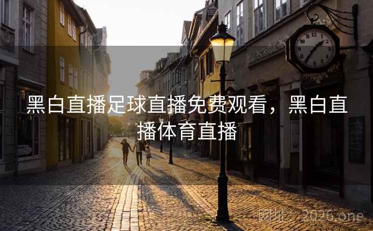 黑白直播足球直播免费观看，黑白直播体育直播