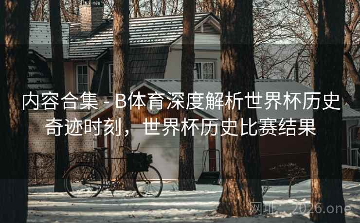 内容合集 - B体育深度解析世界杯历史奇迹时刻，世界杯历史比赛结果