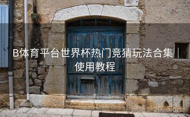 B体育平台世界杯热门竞猜玩法合集｜使用教程